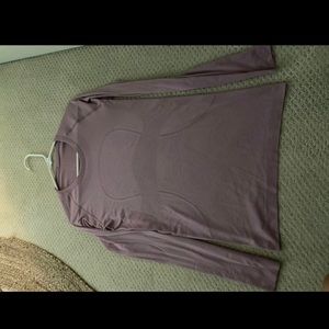 purple lululemon shirt nwot